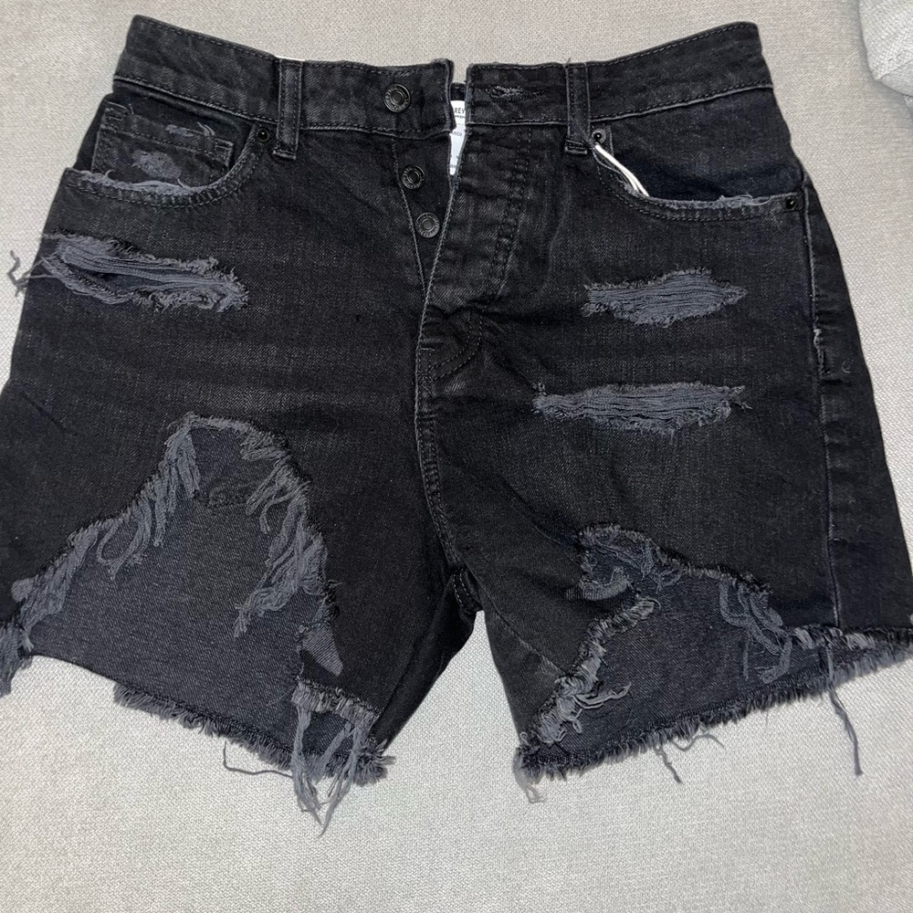 Black Jean shorts - forever21 size 27